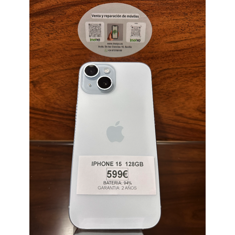 IPHONE 15 128GB SEMINUEVO